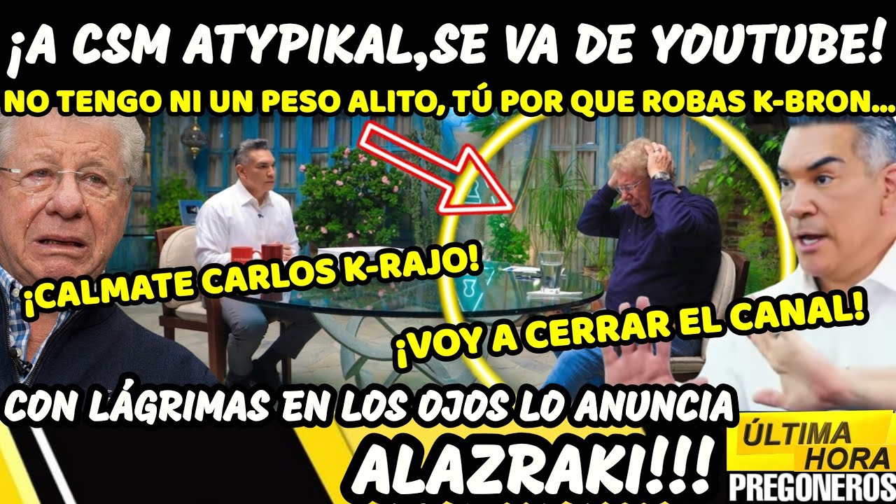 &iexcl;A CSM ATYPIKAL TV! JUNTO CON ALITO ALAZRAKI ANUNCIA SU SALIDA