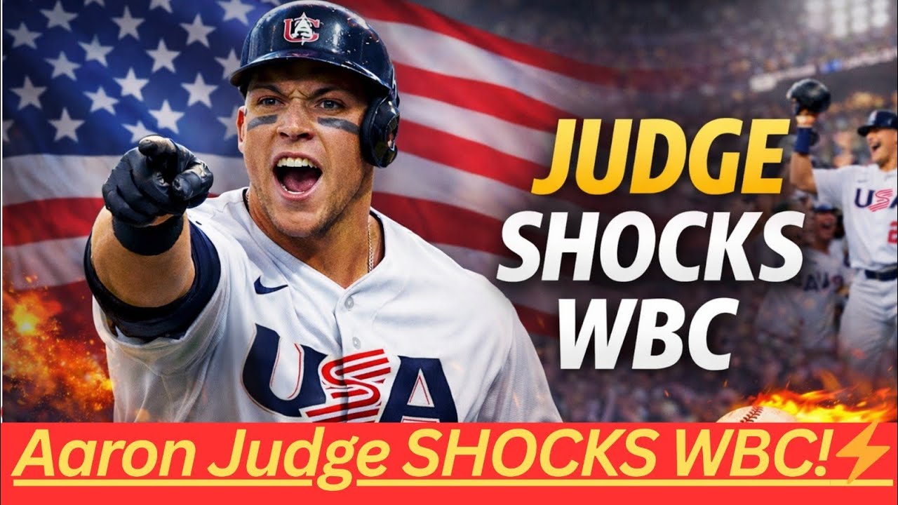 Aaron Judge SHOCKS WBC! USA's Domination Begins!