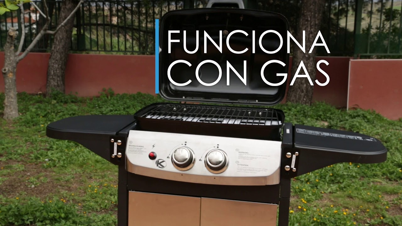 Barbacoa de Gas con Grill BBQ Classics montaje
