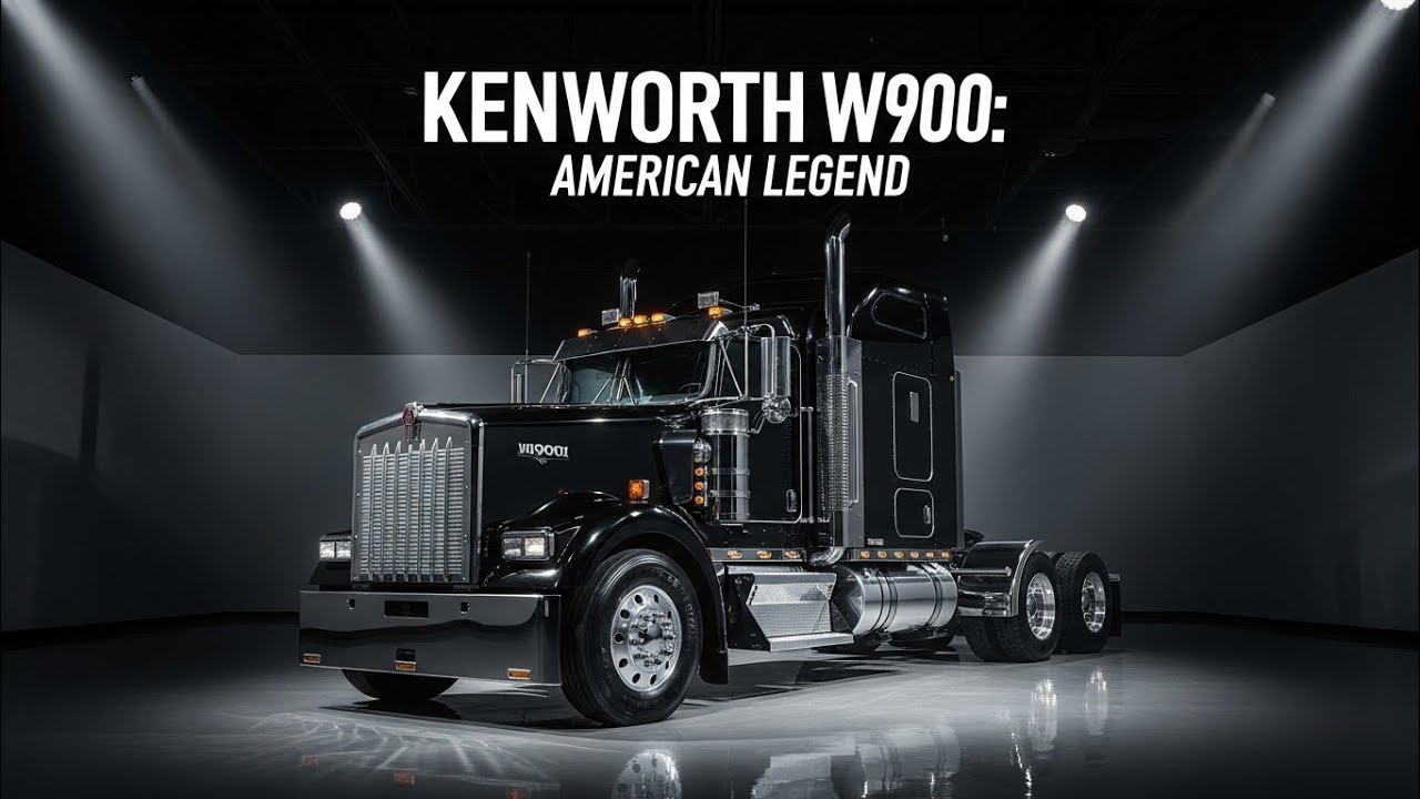 ЛЕГЕНДА ДОРОГ 😱 Kenworth W900 — ГРУЗОВИК, КОТОРЫЙ ПУГАЕТ МОЩНОСТЬЮ!