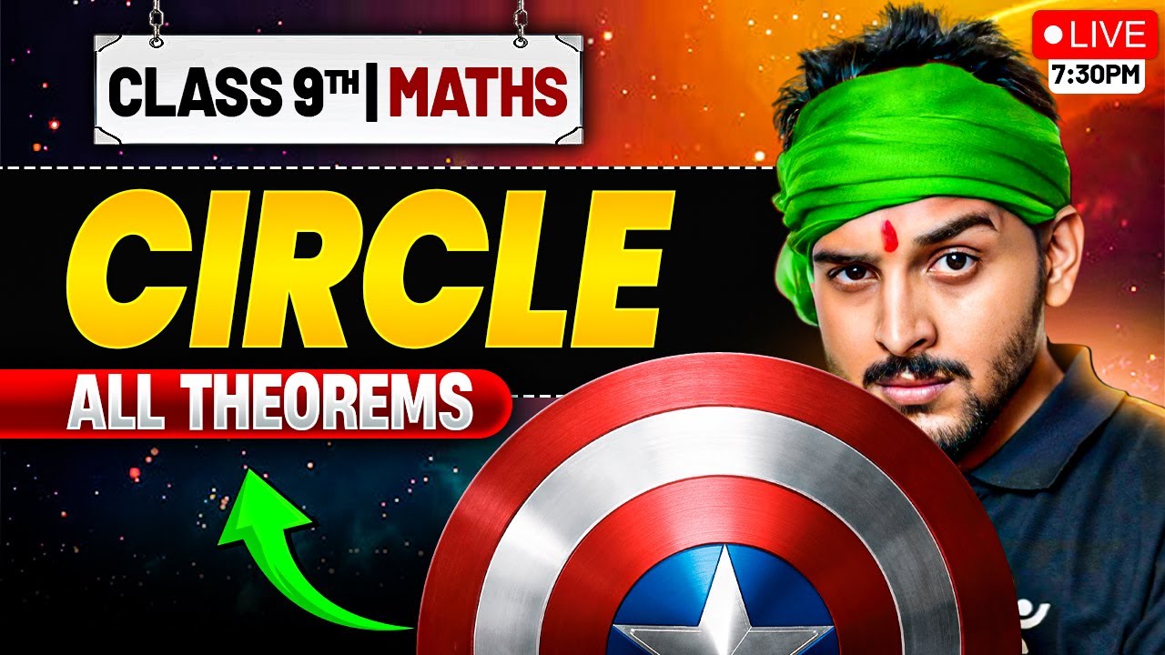 All Theorems | CBSE Class 9th Circle | Maths One Shot | Pranav Sir