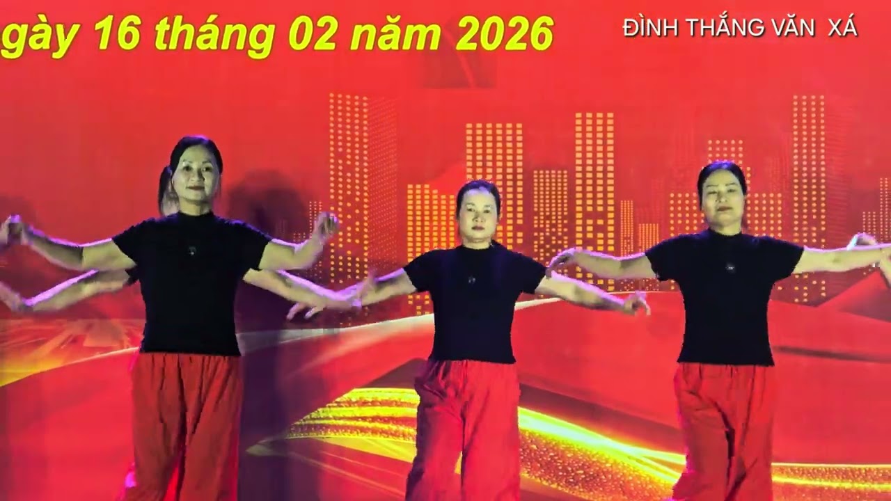 Nhảy Dân Vũ, GIAO THỪA CHÀO NHAU, TDP TỰ 💃🕺🎇 #DânVũ #GiaoThừa #TDP