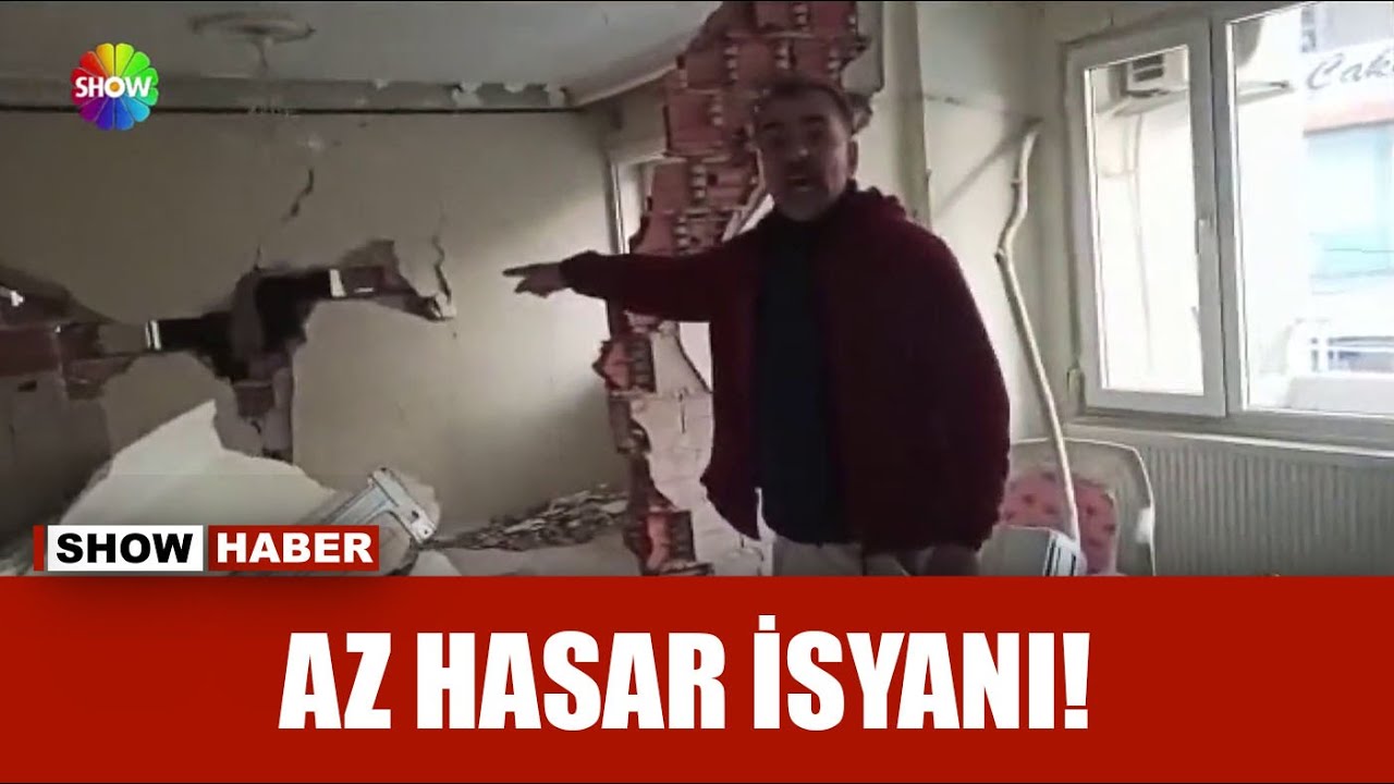 Dikkat! Bu binada ''az'' hasar var