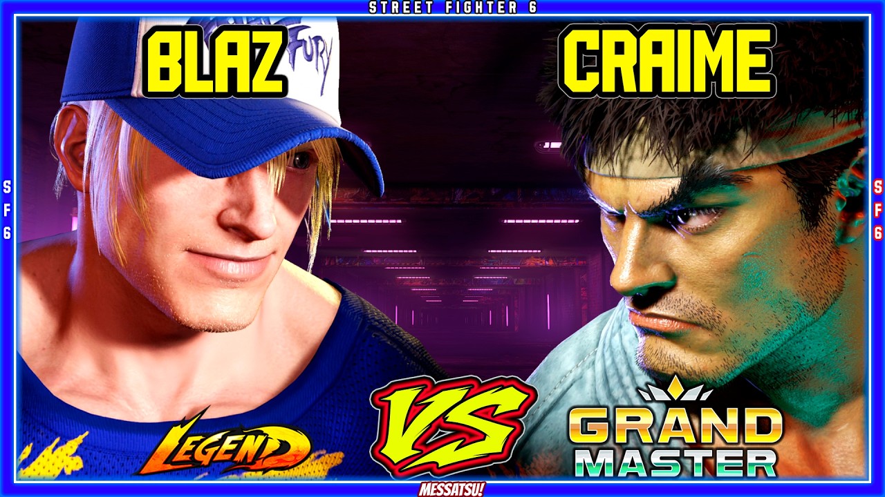 SF6 Blaz (Terry) VS Craime (Ryu)💥Messatsu!💥スト6💥Street fighter 6