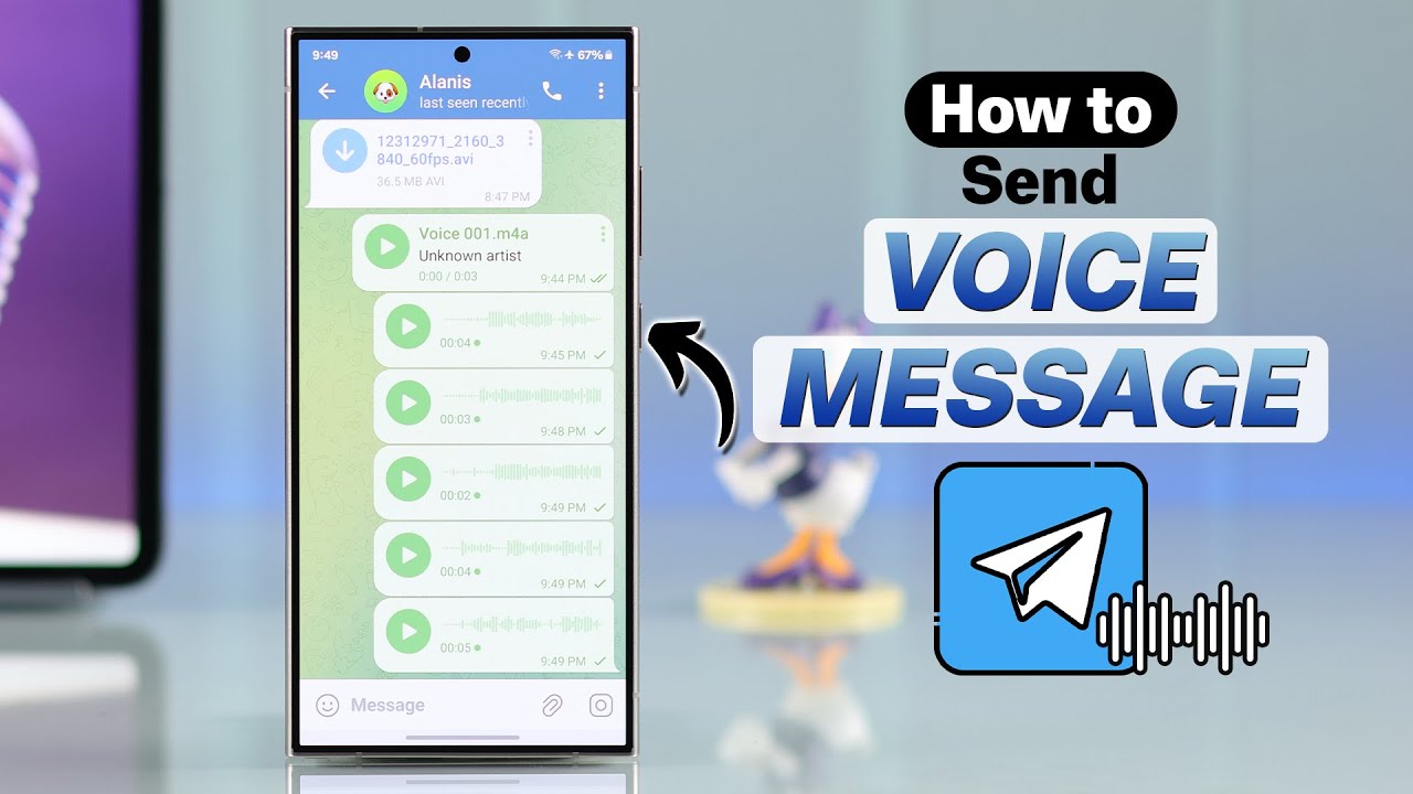 Send Voice Message on Telegram! [How To]
