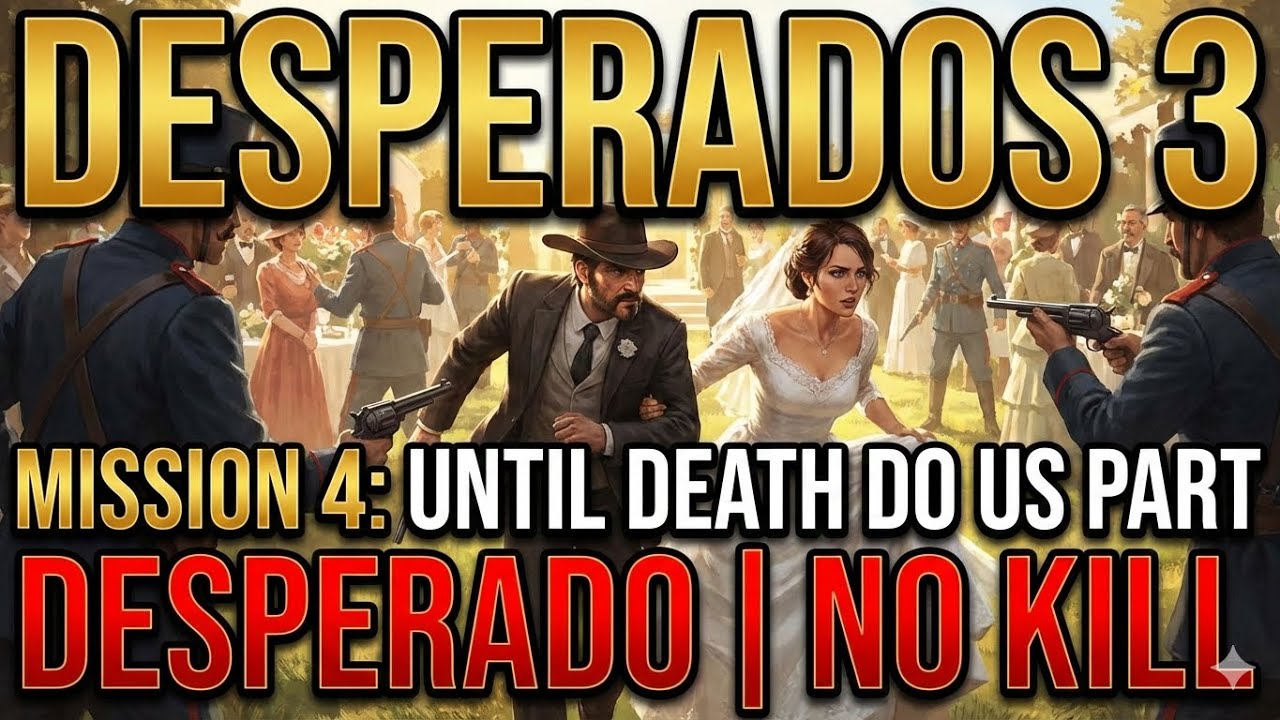 Desperados 3 - Chapter 1 | Mission 4: Until Death Do Us Part ( Desperado | No Kill )