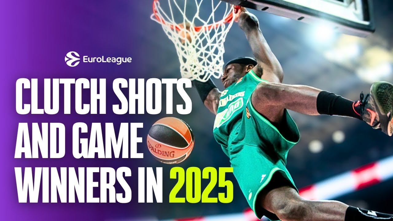 The GREATEST Clutch Shots & Game Winners of 2025 | EuroLeague Basketball