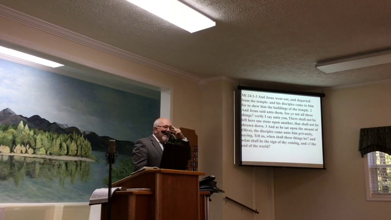 Matthew 24 explained -- part 1--church of christ