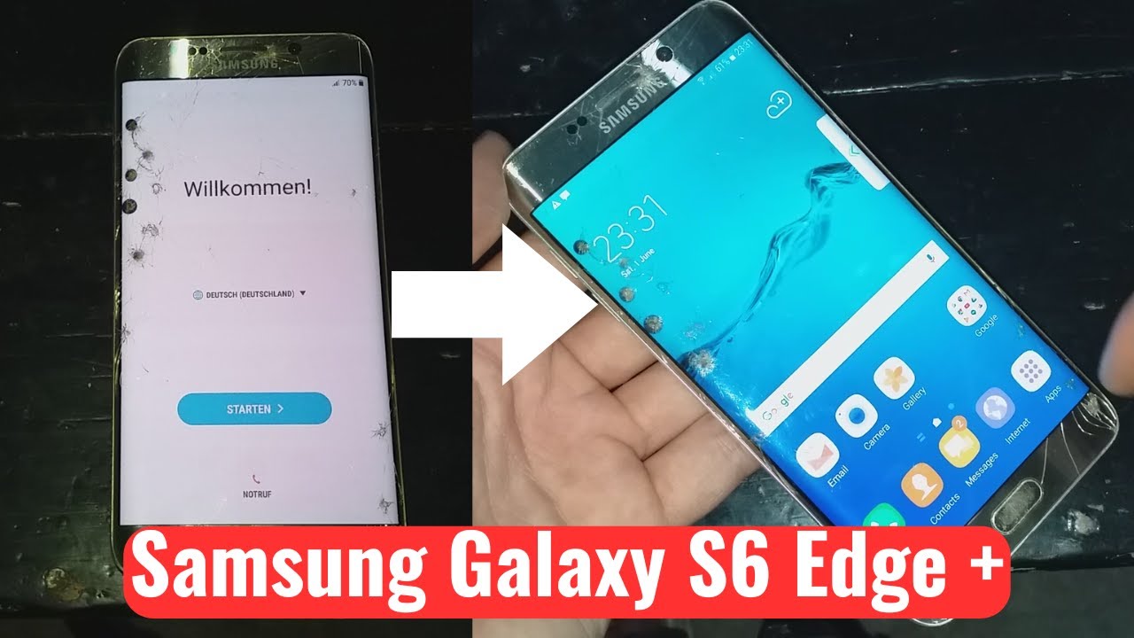 Samsung Galaxy S6 Edge Plus sm-g928f frp обход аккаунта Google удаление без компьютера