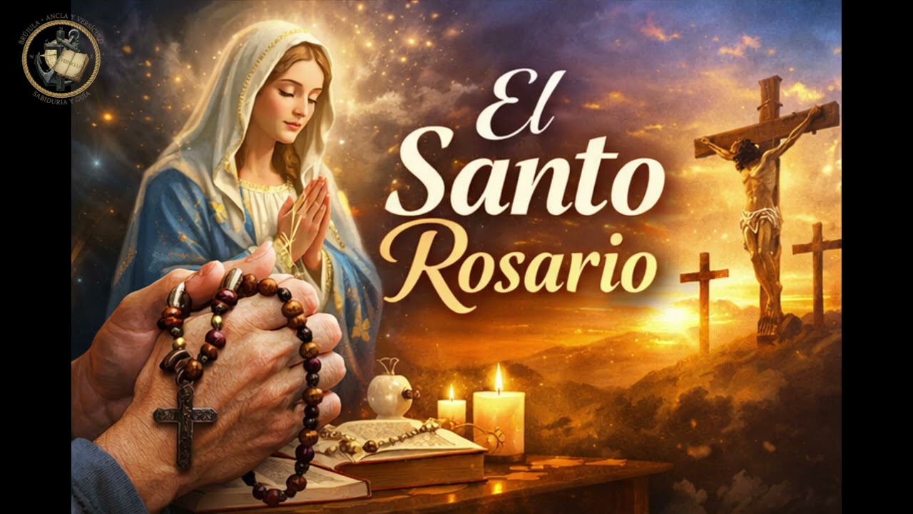 📿 SANTO ROSARIO DE HOY – MISTERIOS DOLOROSOS (Martes y Viernes)