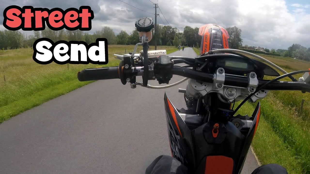 KTM EXC 125 | streetride | WHEELIES | fmf shorty