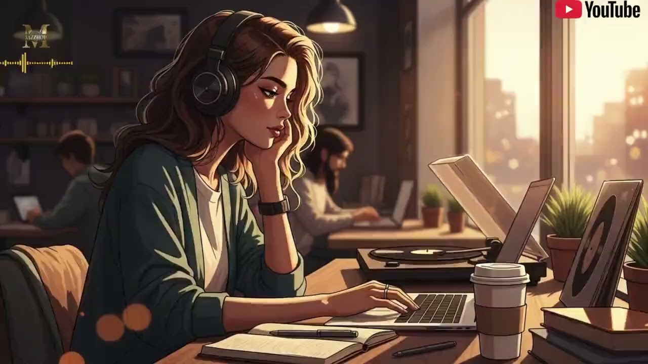 Cozy Cafe Groove Jazz ☕ Study & Creative Focus Beats