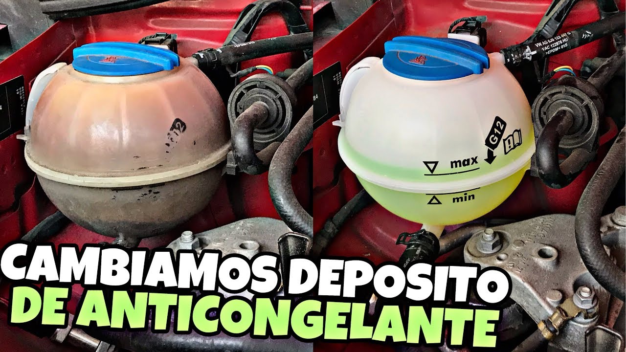 COMO CAMBIAR EL DEPOSITO DE ANTICONGELANTE EN SEAT IBIZA, JETTA, POLO, AUDI. / Seat motor /
