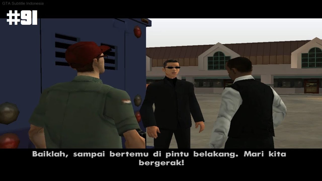 GTA San Andreas - Misi #91 - Merampok Bank Caligula - Subtitle Indonesia