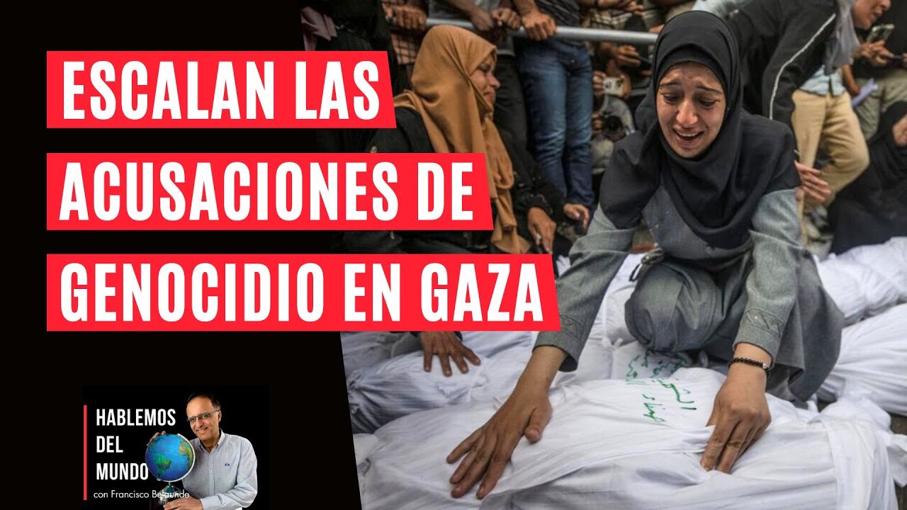 Genocide accusations escalate in Gaza.