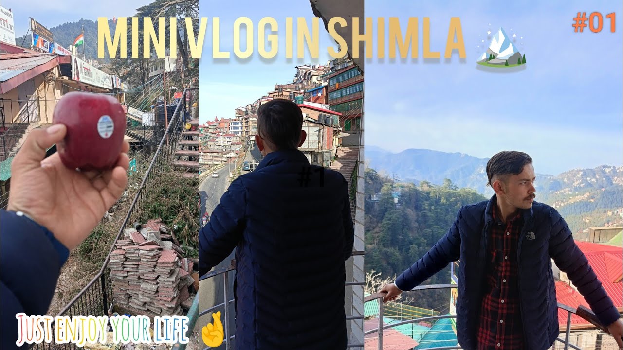 Mini vlog in shimla 😂 just enjoy your life 🫵