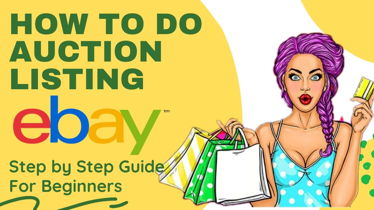 How to Do an Ebay Auction Listing -⚖️ Beginners Guide | Ebay Auction Selling 📦