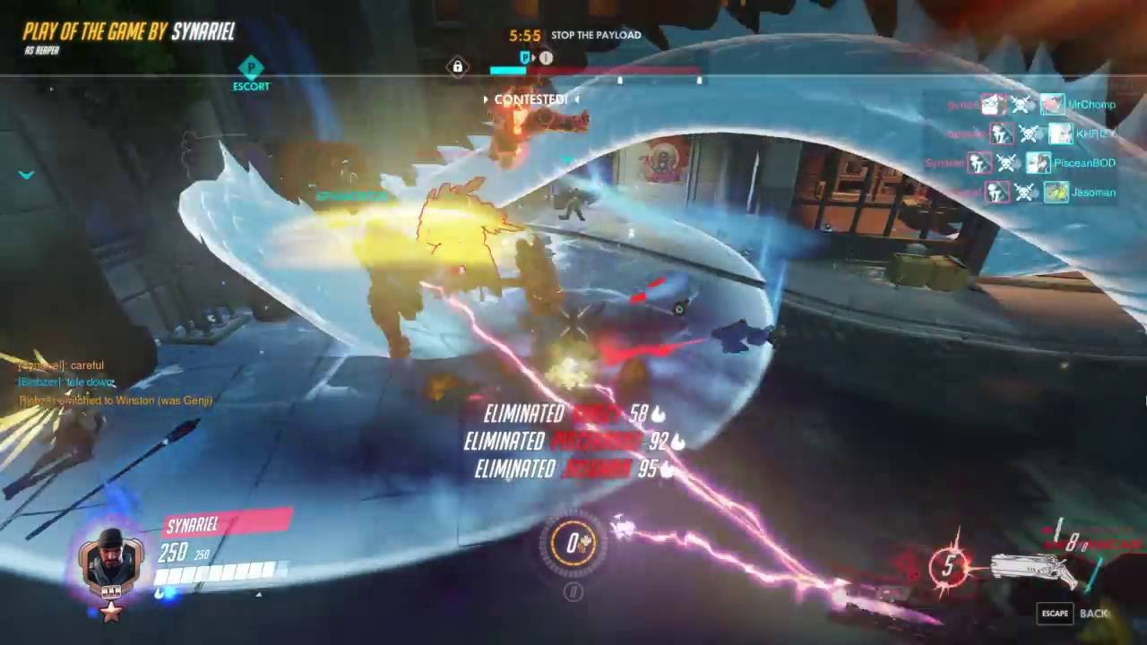 Sextuple Death Blossom + Blizzard