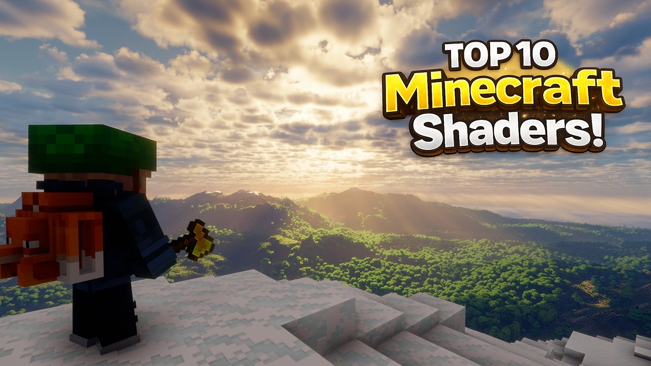 Топ-10 ЛУЧШИХ шейдеров для Minecraft!! 2026