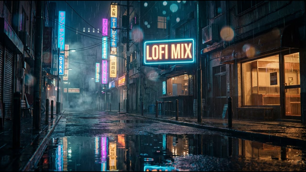 Soft Rain After Dark 🌧️ Lofi Music for Sleepy Minds