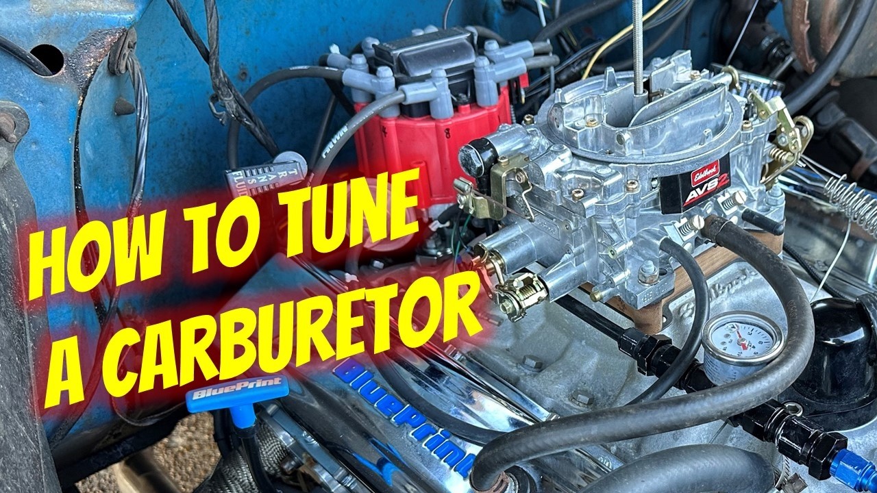 How to Tune an Edelbrock Carburetor - No AFR
