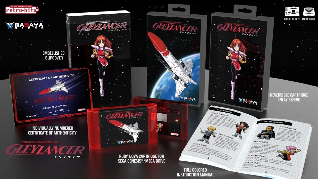Gley Lancer - Collector's Edition (Mega Drive / Genesis) Unboxing & Review