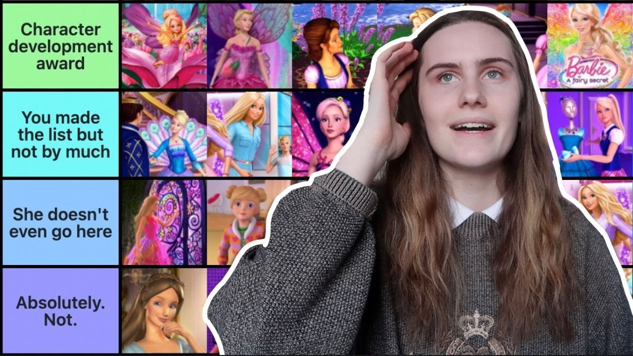 ranking the barbie princesses 👑 (pls don't be offended)