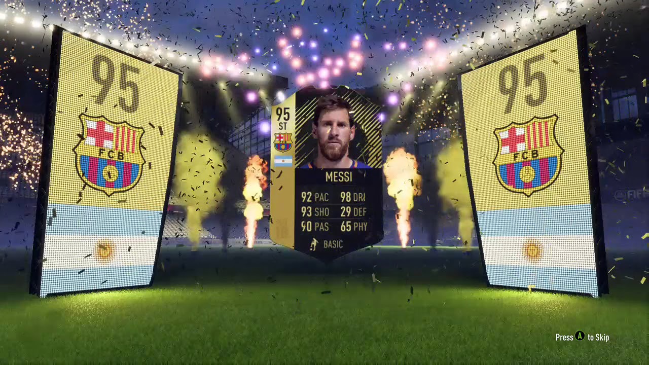 PACKING 95 MESSI INFORM IN UPGRADE SBC (TRADEABLE)