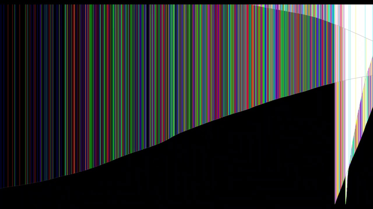 разбитый экран TV 4k