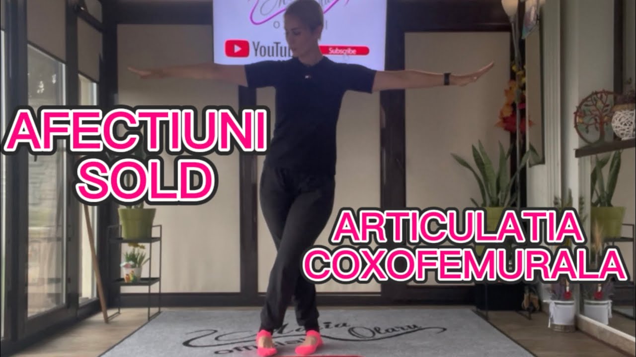 SENIORI/Exerciții în picioare pentru ȘOLD/Articulația coxofemurală/Standing exercises for Hip joint