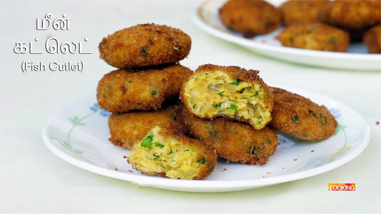 Fish Cutlet Recipe in Tamil | மீன் கட்லெட் | Fish Recipes