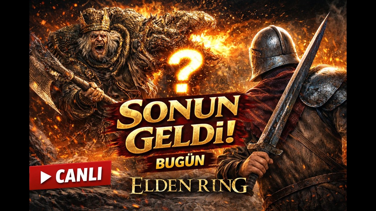 GODRICK SONUN GELDİ! 🔥 Elden Ring Canlı