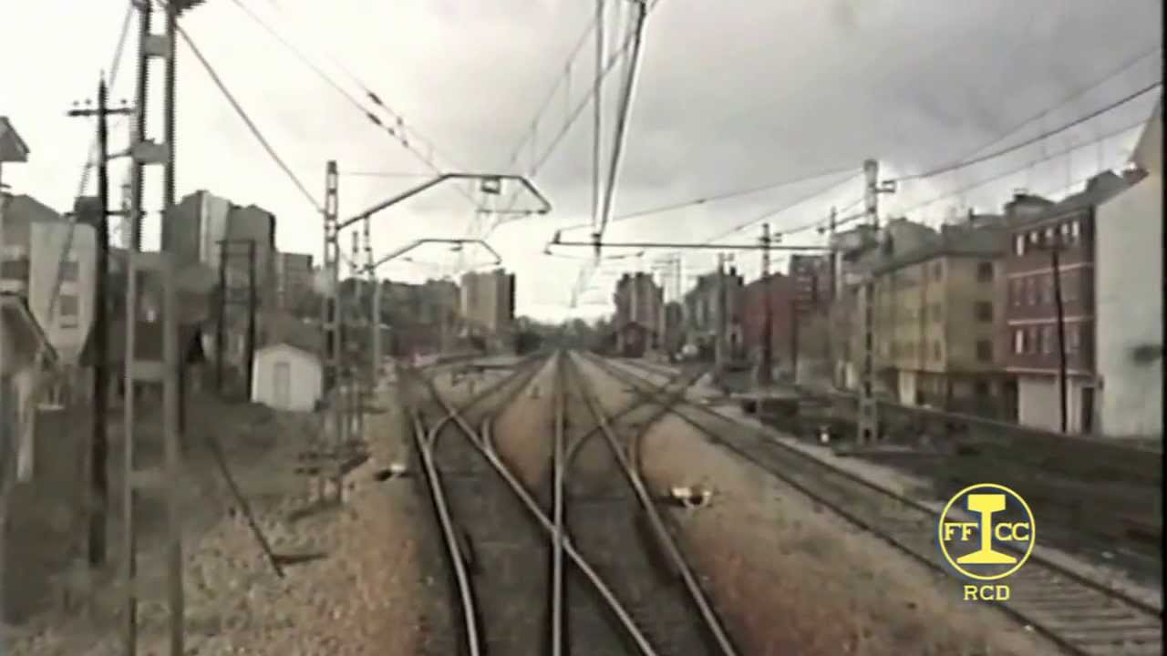 Estación de Ponferrada. Ambiente clásico ferroviario.