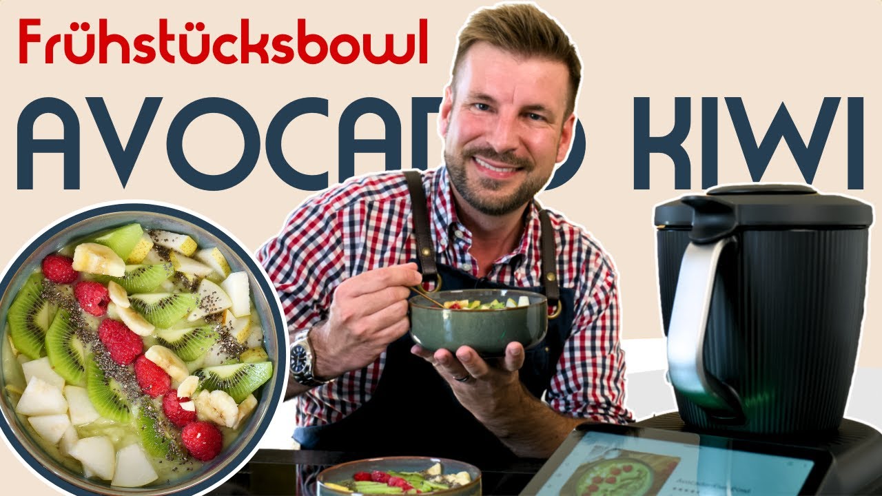 Fruchtige Bowl mit Avocado & Kiwi – Schnell gemacht im Thermomix®