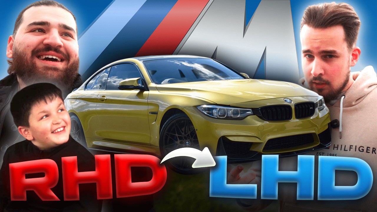 IL CONVERTIT SA M4 COMPETITION DE RHD À LHD ? 😳 (Projet de fou)