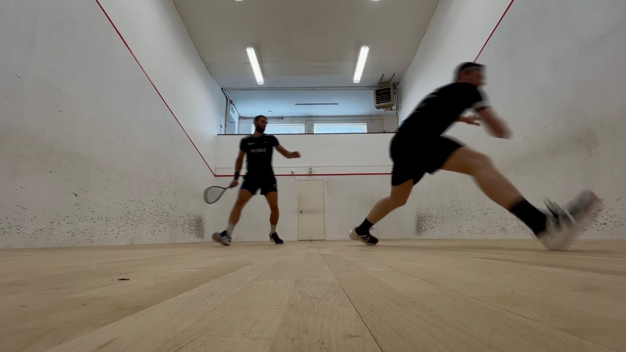 Squash Training with George Parker