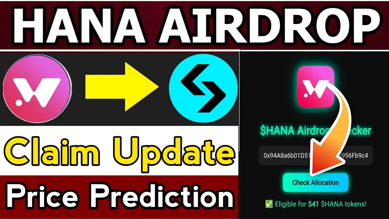 Hana Network Airdrop Claim process Update || Hana Network Airdrop || Hana Network Airdrop Checker