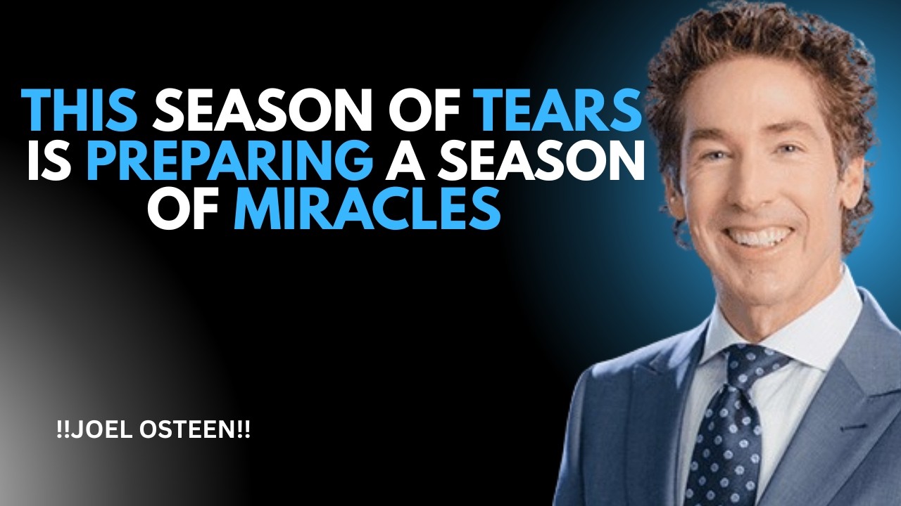 Your Tears Are Not a Sign of Defeat — They Are Seeds of Destiny || Joel Osteen#motivation