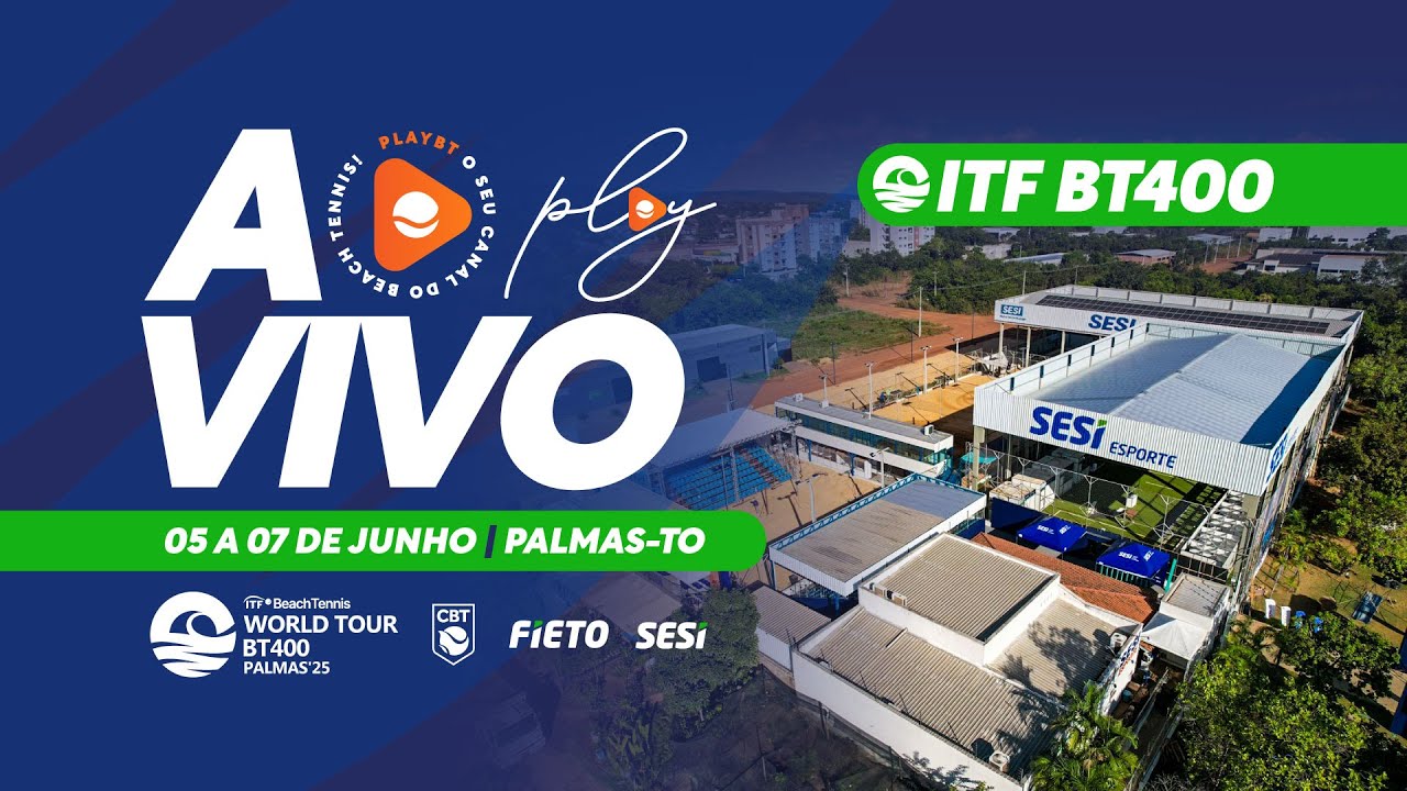 OITAVAS: RENZO AMANCIO / JOÃO WIESINGER X FABRICIO NEIS / ALLAN OLIVEIRA : ITF BT400 PALMAS (TO)