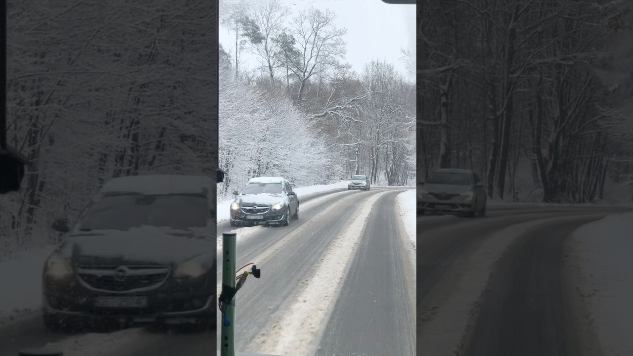 Exploring Gdańsk, Poland in Winter &ndash; Snowy Streets 11 #shortfeed