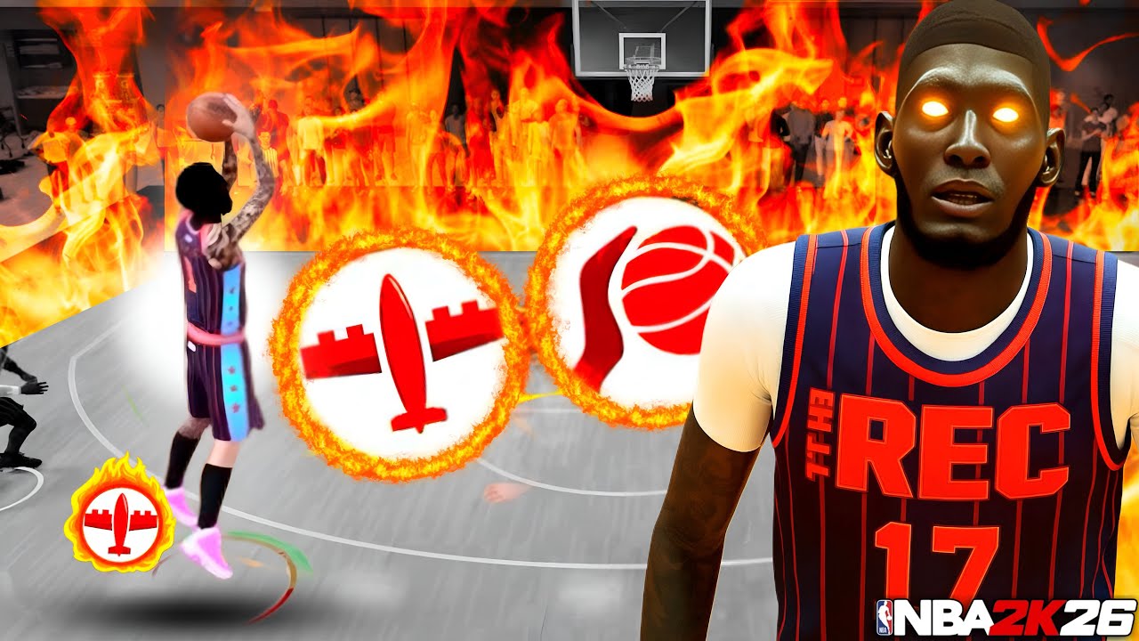  NEW 6’7 BUIlD + DEEP BOMBER is PURE CHAOS in REC on NBA2K26