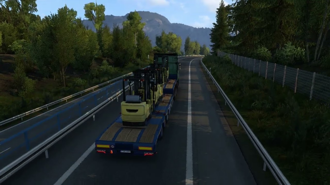 【60fps】No.G-126 フォークリフト11トンを輸送せよ！「Euro Truck Simulator 2」