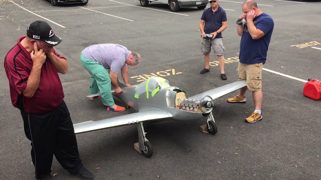 Giant Scale Kolm 310V3-4 Fischer P-51 Mustang PRT#3