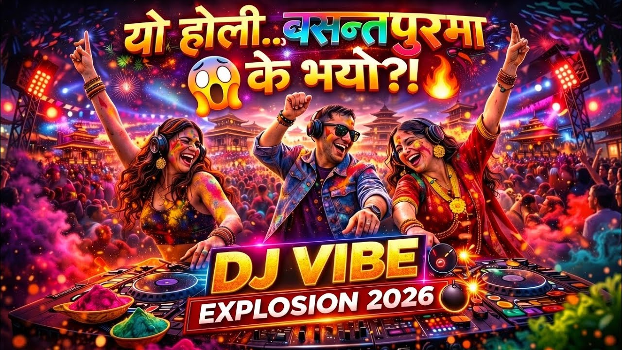 Har Saal Aauxa Holi ।। हर साल आउँछ होली।।Basantapur Holi2026🔥| DJHoliSong | New HoliVibe Song 2026💃🕺