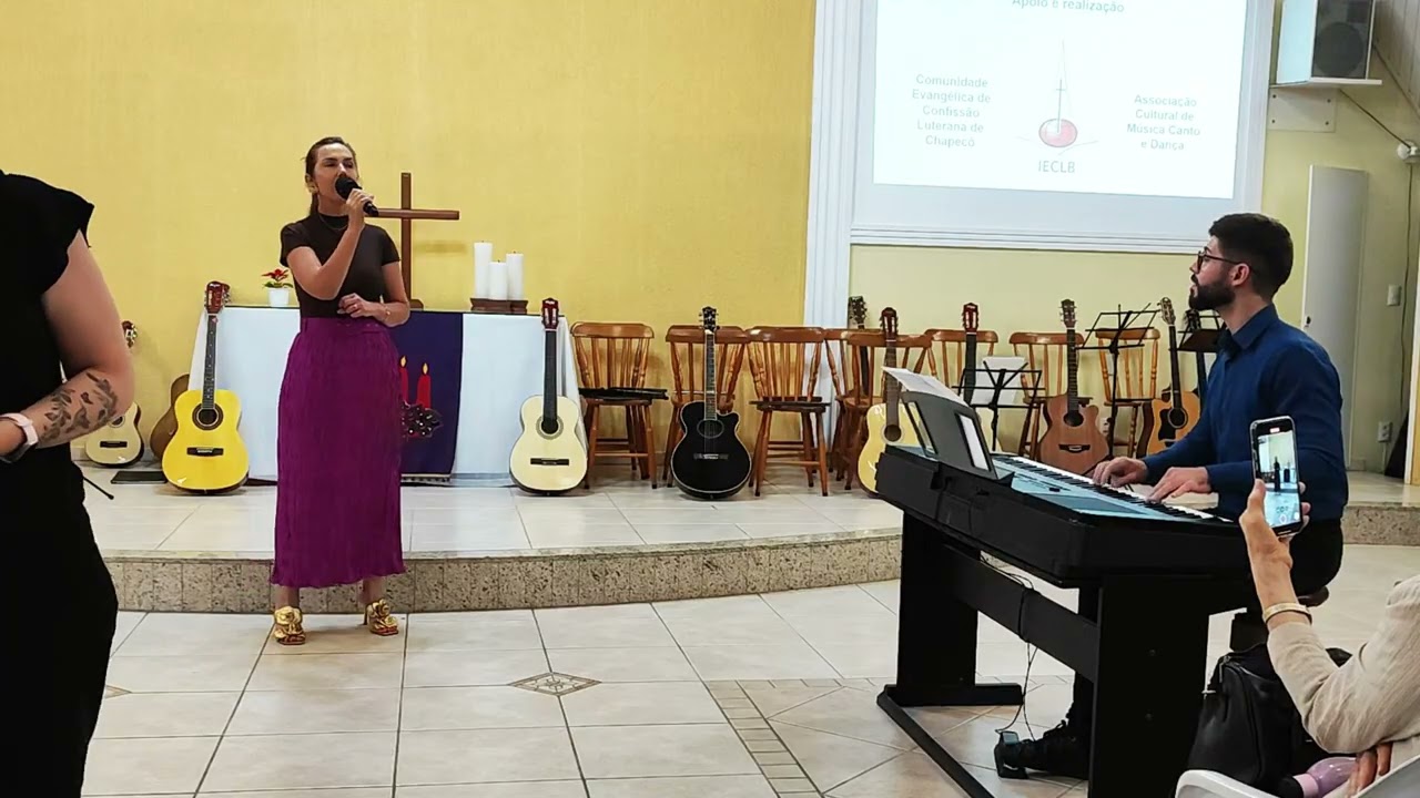 Eliana Jacques - Canto - Recital dos alunos - Orquestrando Chapecó II