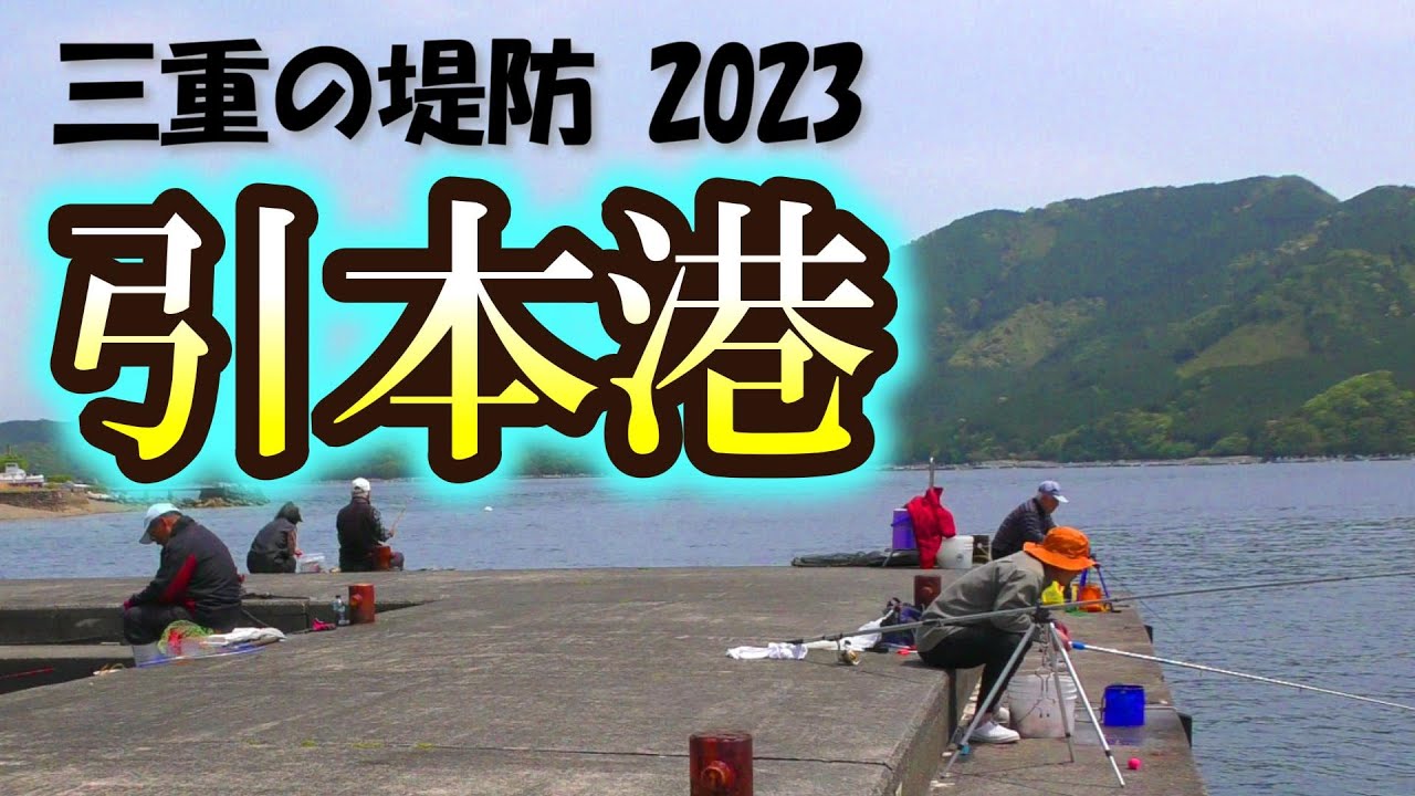 車横付け！足場の良し！水深有り！釣り場広し！！パーフェクトな引本港だけど、マナーには十分注意してください☆【三重の堤防釣りポイント　2023年 版】