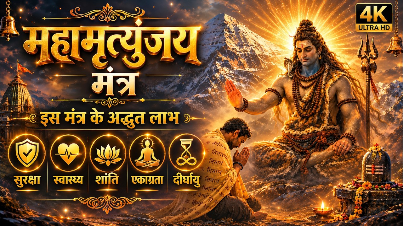 Maha Mrityunjaya Mantra – Most Powerful Shiva Mantra for Protection & Healing