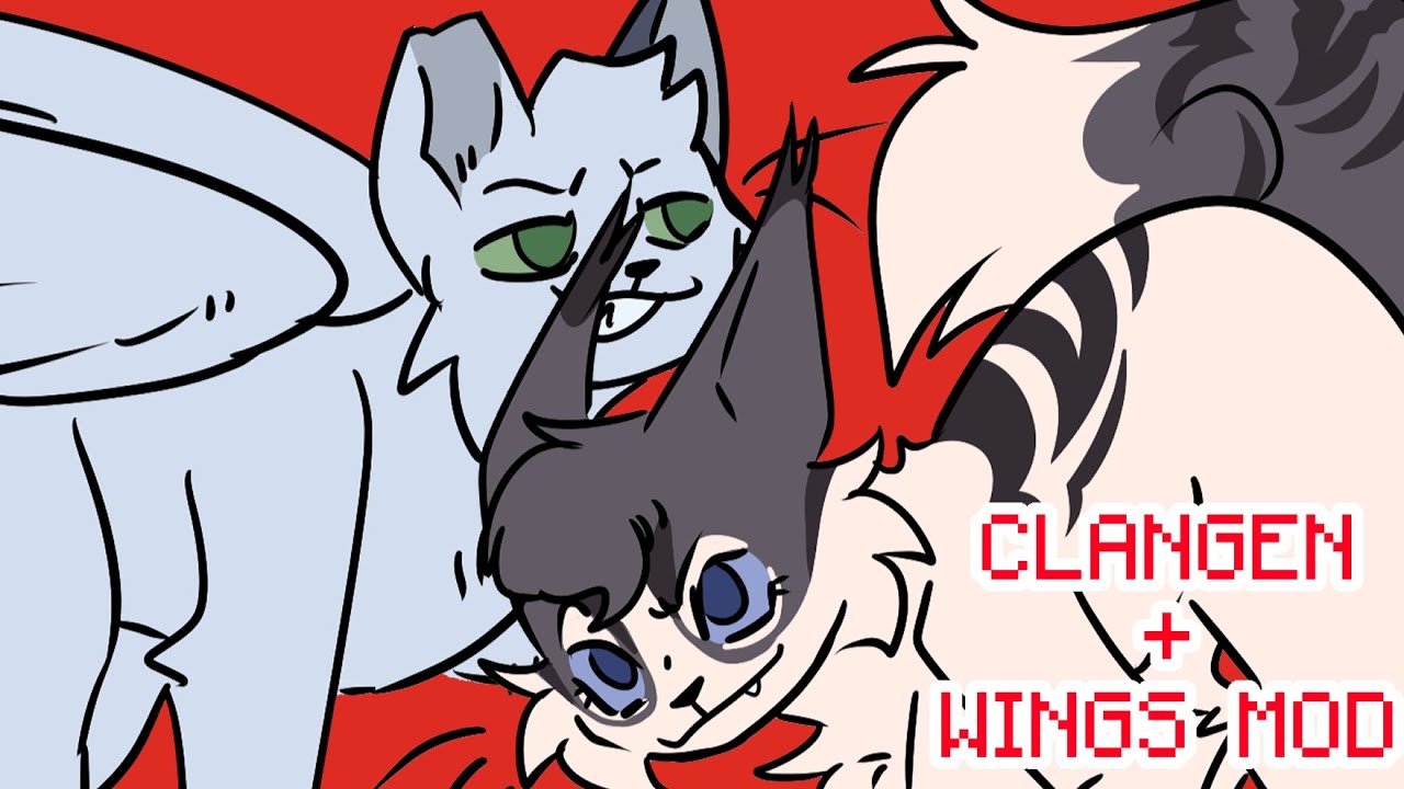 ClanGen - Foxes Everywhere [Muxa's Winged Cats]