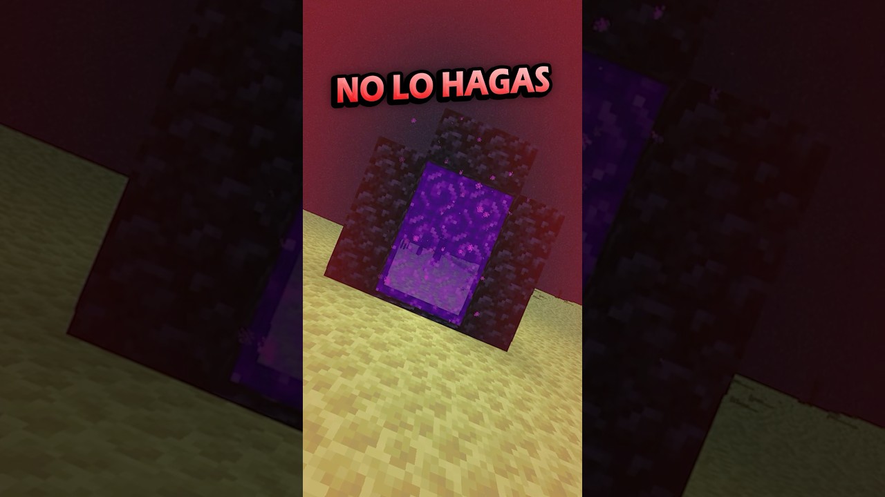 NO hagas PORTALES en el END