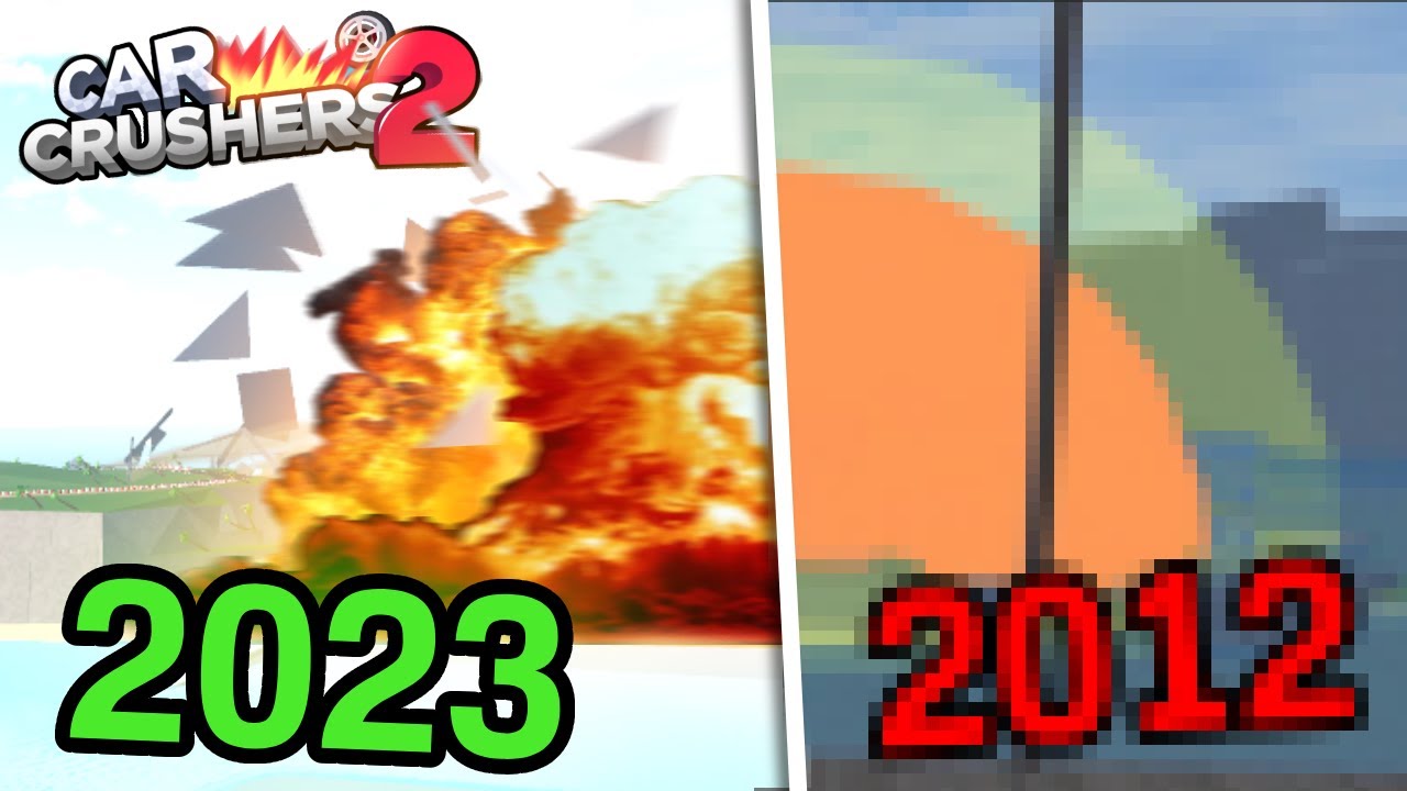 Car Crushers 2 VS Car Crushers 1 ENERGY CORE Explosion!